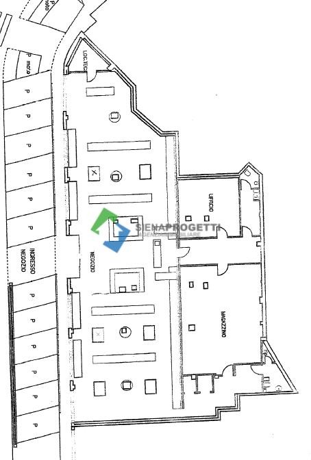 Siena zona Porta Ovile si vende o si affitta locale commerciale di circa mq 450